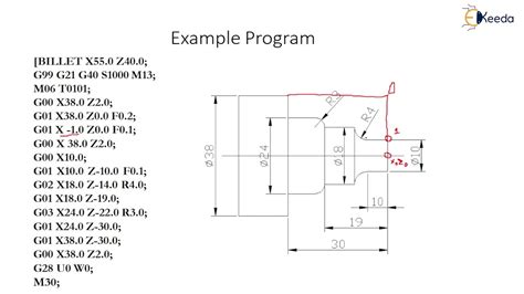 cnc lathe part programming examples|cnc turning program examples pdf.